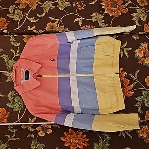 Polo Ralph Lauren Women's Size M Light Weight Jacket New With Tags Pastels